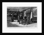 Homes of Victor Hugo, the lounge at Hauteville house in Guernsey, the armchair of the ancestor by Charles Gosselin