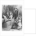 Illustration from 'The Sorrows of Werther' by Johann Wolfgang Goethe by Tony Johannot