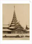 The Myei-nan or Main Audience Hall in the palace of Mandalay, Burma, late 19th century by Anonymous