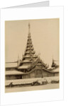 The Myei-nan or Main Audience Hall in the palace of Mandalay, Burma, late 19th century by Anonymous