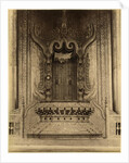 The The-ha-thana or the Lions' throne in the Myei-nan or Main Audience Hall in the palace of Mandalay, Burma, late 19th century by Felice Beato