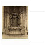 The The-ha-thana or the Lions' throne in the Myei-nan or Main Audience Hall in the palace of Mandalay, Burma, late 19th century by Felice Beato