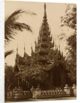 Temple in Mandalay, Burma, late 19th century by Anonymous