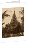 Temple in Mandalay, Burma, late 19th century by Anonymous