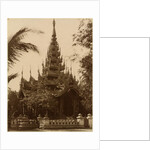 Temple in Mandalay, Burma, late 19th century by Anonymous