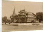 King Thibaw Min's School Now Used as a Church, 1888-93 by Felice (1825-c.1908) Beato