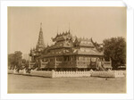 King Thibaw Min's School Now Used as a Church, 1888-93 by Felice (1825-c.1908) Beato