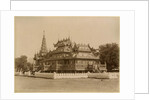 King Thibaw Min's School Now Used as a Church, 1888-93 by Felice (1825-c.1908) Beato