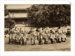 Veiled dancers at Mandalay, Burma, late 19th century by Anonymous