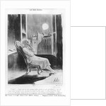 Series 'Les Bas-Bleus', O Moon!... by Honore Daumier