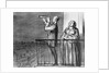 eries 'Actualites', the comet, Parisiens incredule by Honore Daumier