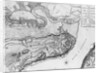 Ms A 224 f.8 Map of the city and environs of Quebec with its siege and blockade by the Americans by English School