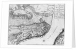 Ms A 224 f.8 Map of the city and environs of Quebec with its siege and blockade by the Americans by English School