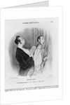 Series 'Les beaux jours de la vie', A new nobleman, plate 66 by Honore Daumier