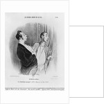 Series 'Les beaux jours de la vie', A new nobleman, plate 66 by Honore Daumier