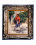 Gabrielle in the garden, c.1905 ? by Pierre Auguste Renoir