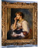 Woman with a letter, c.1890 by Pierre Auguste Renoir