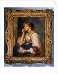 Woman with a letter, c.1890 by Pierre Auguste Renoir