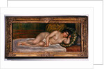 Reclining female nude 1906-07 by Pierre Auguste Renoir