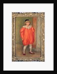 Claude Renoir in a clown costume, 1909 by Pierre Auguste Renoir