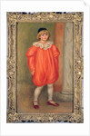 Claude Renoir in a clown costume, 1909 by Pierre Auguste Renoir