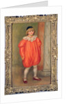 Claude Renoir in a clown costume, 1909 by Pierre Auguste Renoir