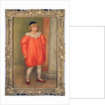 Claude Renoir in a clown costume, 1909 by Pierre Auguste Renoir
