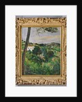Landscape with red roof or The pine at the Estaque, 1875-76 by Paul Cezanne