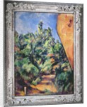 Red rock, c.1895 by Paul Cezanne