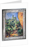 Red rock, c.1895 by Paul Cezanne