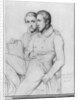 Double portrait of Hippolyte and Paul Flandrin, 1835 by Hippolyte Flandrin