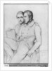 Double portrait of Hippolyte and Paul Flandrin, 1835 by Hippolyte Flandrin