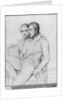 Double portrait of Hippolyte and Paul Flandrin, 1835 by Hippolyte Flandrin
