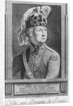 The Chevalier d'Eon as a Dragoon, 1779 by P. Jean Baptiste Bradel