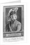 The Chevalier d'Eon as a Dragoon, 1779 by P. Jean Baptiste Bradel