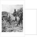 Negus of Ethiopia, Menelik II at the battle of Adowa, 1897 by Paul Buffet