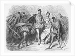King and court by Gustave Dore