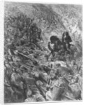 Battle scene by Gustave Dore