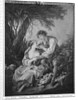 Pastoral scene by Francois Boucher