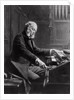 Cesar Franck at the console of the organ at St. Clotilde Basilica, Paris, 1885 by Jeanne Rongier