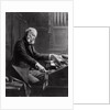 Cesar Franck at the console of the organ at St. Clotilde Basilica, Paris, 1885 by Jeanne Rongier