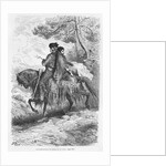 Spanish Contrabandista of Ronda and his Maja, engraved by Felix Jean Gauchard by Gustave (after) Dore