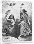 Gitana from Granada dancing the zorongo by Gustave Dore