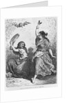 Gitana from Granada dancing the zorongo by Gustave Dore