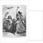 Gitana from Granada dancing the zorongo by Gustave Dore
