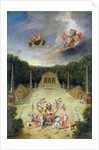The Groves of Versailles. L'Arc de Triomphe by Jean the Younger Cotelle