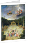 The Groves of Versailles. L'Arc de Triomphe by Jean the Younger Cotelle