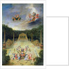 The Groves of Versailles. L'Arc de Triomphe by Jean the Younger Cotelle