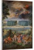 The Groves of Versailles. View of the pool of Neptune and walkway with the Judgement of Paris, 1688-93 by Jean the Younger Cotelle