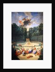 The Groves of Versailles. View of the Amphitheatre and the Water theatre with Venus surrounded by the hours in the presence of Uranus by Jean the Younger Cotelle